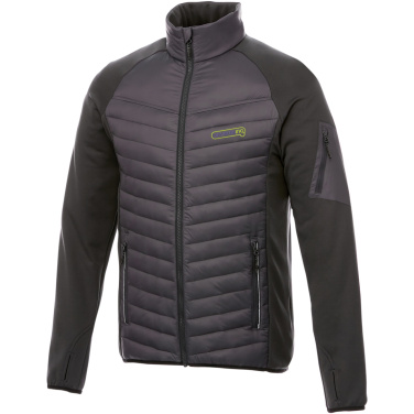 Logotrade promotional giveaway image of: Banff men's hybrid insulated jacket
