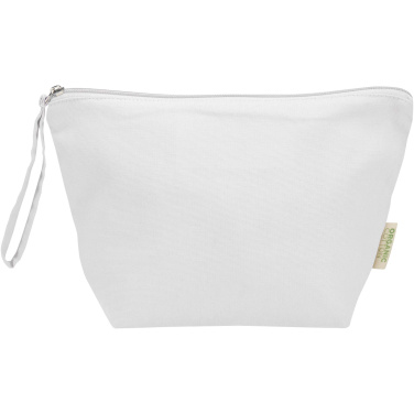 Logo trade corporate gift photo of: Odisha 180 g/m² OCS organic large accessory pouch 3L