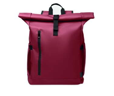 Logotrade business gifts photo of: Rolltop laptop rucksack 600D