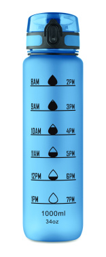 Logo trade business gift photo of: Sports water bottle RPET 1L