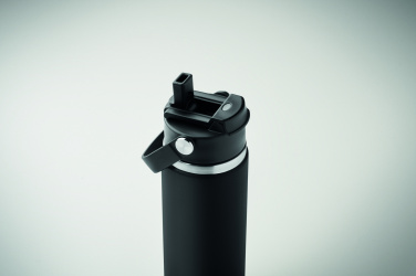Logo trade business gifts image of: Double wall bottle 500 ml