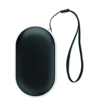Logo trade business gifts image of: Aluminium electric hand warmer