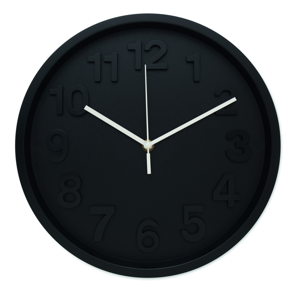 Logotrade promotional item picture of: Wall clock in PP
