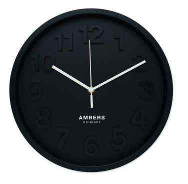 Logotrade promotional merchandise image of: Wall clock in PP
