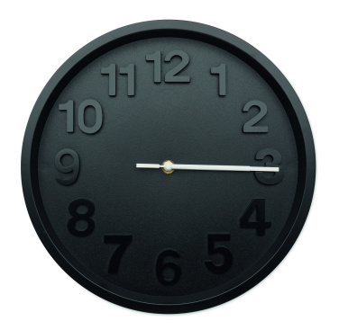 Logotrade business gift image of: Wall clock in PP