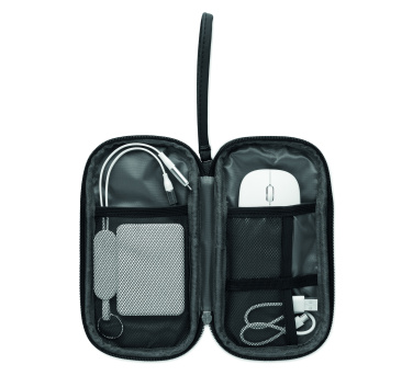Logo trade corporate gifts picture of: Tech organiser pouch 600D RPET