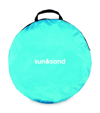 Logo trade corporate gifts image of: Beach tent in 190T polyester