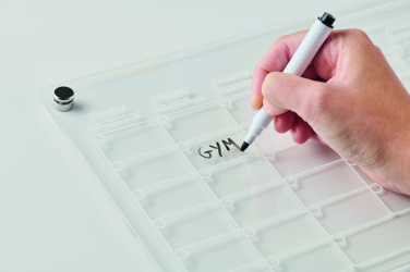 Logotrade promotional merchandise photo of: Magnetic acrylic planner