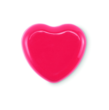 Logo trade business gift photo of: Heart shape vegan lip balm