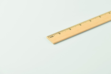 Logo trade advertising product photo of: Wooden ruler 30cm