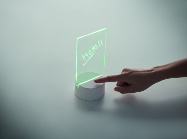 Logotrade advertising products photo of: Light-up LED memo board