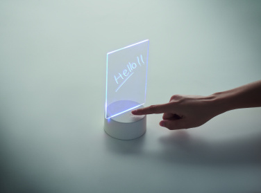 Logotrade promotional item picture of: Light-up LED memo board