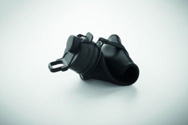 Logo trade advertising products image of: Foldable silicone sports bottle