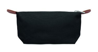 Logo trade promotional giveaways image of: Cosmetic bag in 600D RPET