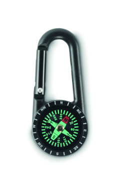 Logotrade promotional gift picture of: Outdoor compass with carabiner