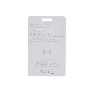 Logotrade promotional item image of: Findit Dual RCS rplastic ultra-thin finder card rechargeable