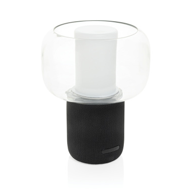Logotrade promotional item picture of: Lux RCS recycled plastic 10W speaker lamp
