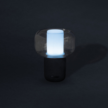 Logotrade promotional merchandise picture of: Lux RCS recycled plastic 10W speaker lamp