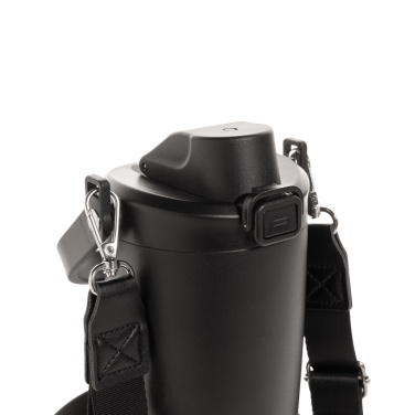 Logotrade business gift image of: Avira Ayala RCS re-steel duosip lockable crossbody tumbler