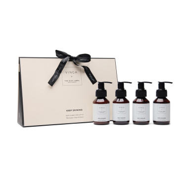 Logo trade promotional gift photo of: VINGA x TGL body and hand care gift set