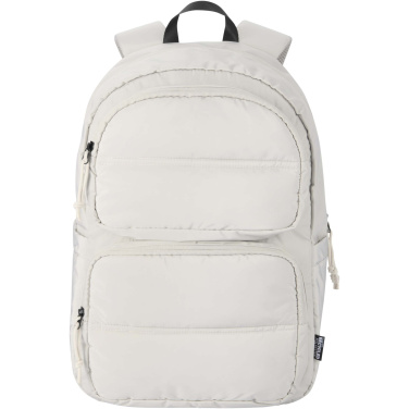Logotrade promotional product image of: Puffer 15.6" GRS recycled laptop backpack 18L