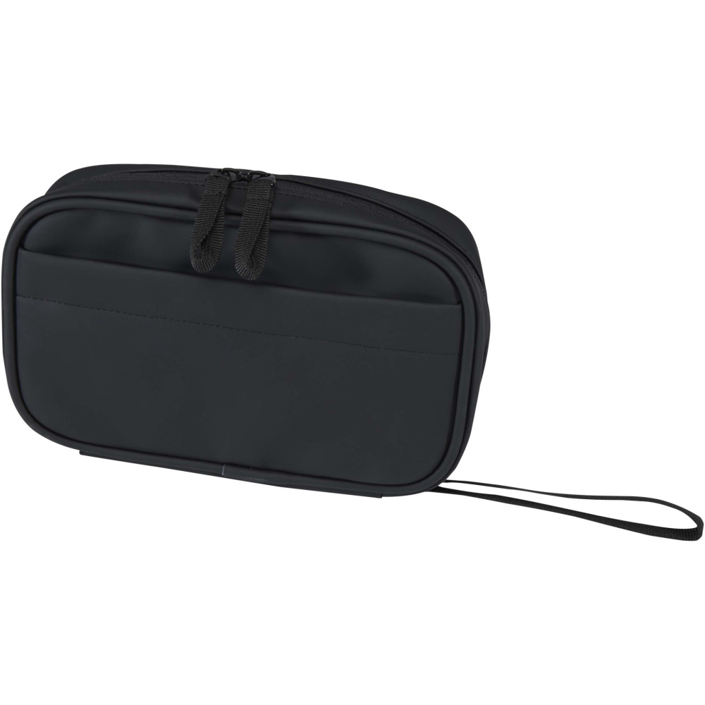 Logo trade business gift photo of: Resi Plus GRS recycled tech pouch 1L