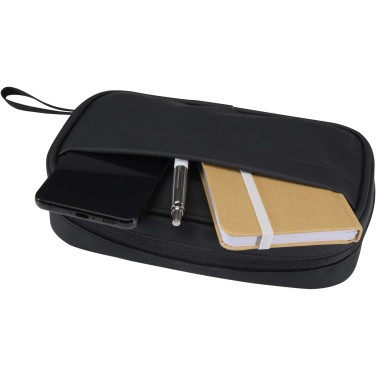 Logo trade corporate gifts picture of: Resi Plus GRS recycled tech pouch 1L