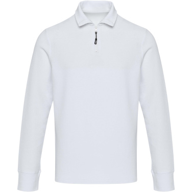 Logotrade promotional merchandise image of: Zeus long sleeve unisex half zip polo
