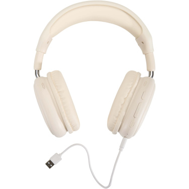 Logotrade promotional gift image of: Alzir recycled plastic over-ear wireless Bluetooth® headset