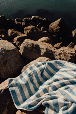 Logo trade promotional merchandise picture of: VINGA Lagoa GRS beach towel