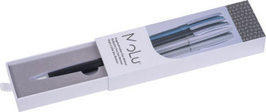 Logotrade business gift image of: Metal ballpoint pen Des Moines MoLu