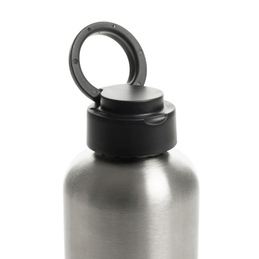 Logotrade advertising products photo of: Ripple RCS R-steel leakproof water bottle with handle 750ML