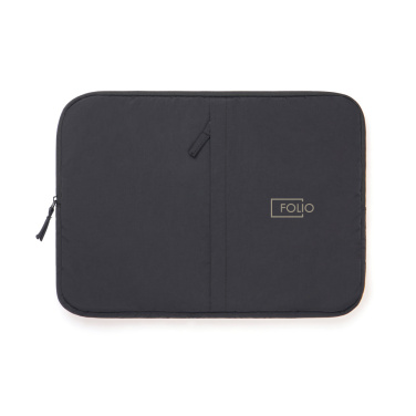 Logo trade corporate gifts picture of: KENTO URBAN RCS recycled nylon 15.6 inch laptop sleeve