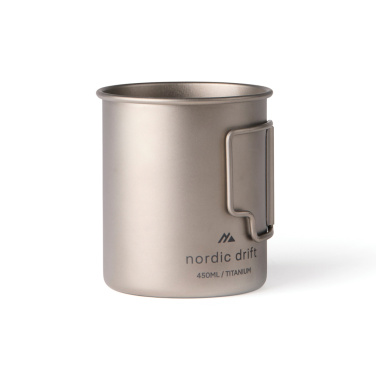 Logotrade promotional merchandise photo of: Nordic Drift Trail Ultra Light Titanium 450ml Cup