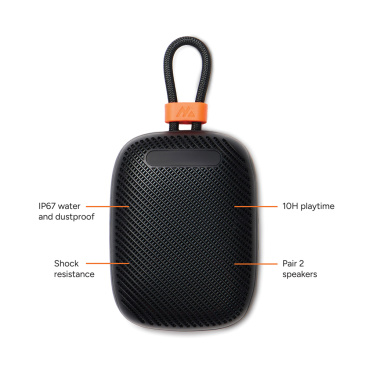 Logotrade promotional giveaways photo of: Nordic Drift Titan IP67 Water and Dustproof 5W Speaker