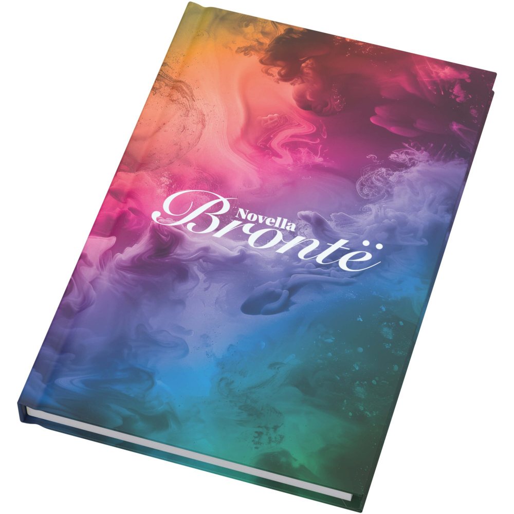 Logotrade promotional items photo of: Novella Brontë A5 matt hard cover notebook - 100 sheets