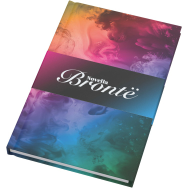 Logotrade promotional giveaway picture of: Novella Brontë A5 matt hard cover notebook - 100 sheets