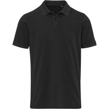 Logo trade promotional giveaway photo of: Calgary 200 g/m2 washed men's polo