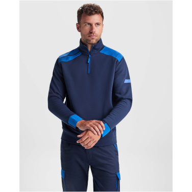 Logo trade advertising product photo of: Maverick 280 g/m2 men's half zip sweater