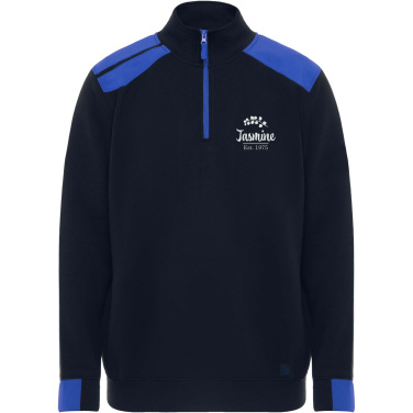 Logotrade promotional item image of: Maverick 280 g/m2 men's half zip sweater