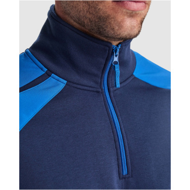 Logo trade promotional merchandise photo of: Maverick 280 g/m2 men's half zip sweater
