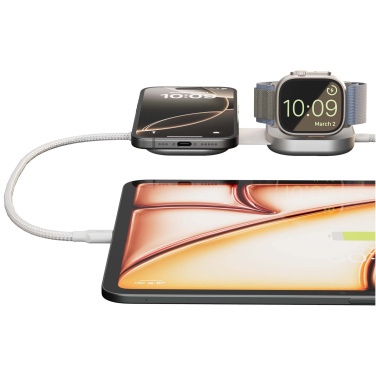 Logotrade promotional items photo of: Zens Pro 3 140W USB-C 3-in-1 charging cable