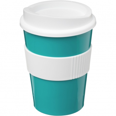 Logo trade reklaamkingituse pilt: Americano® Medio 300 ml silikoonist võruga tops