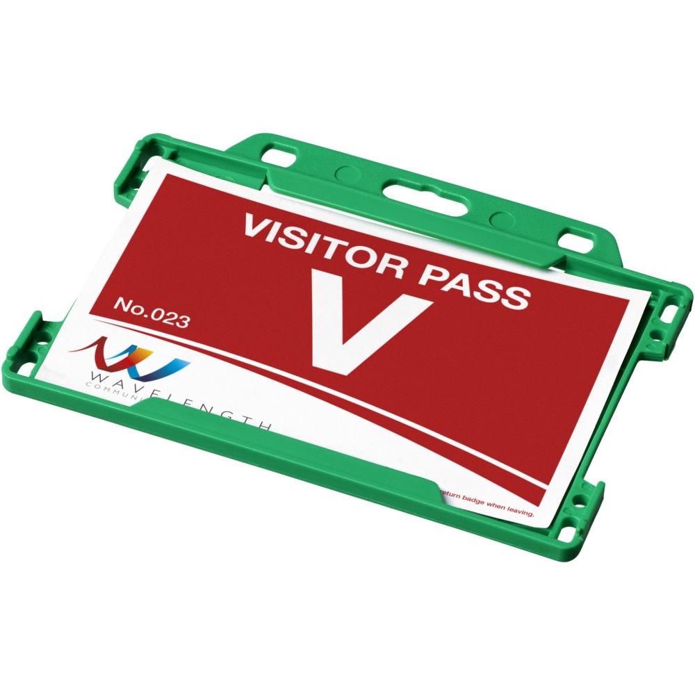 Logo trade firmakingituse pilt: Vega plastikust kaardihoidja
