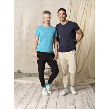 Logo trade reklaamkingituse pilt: Balfouri lühikeste varrukatega meeste orgaaniline T-särk