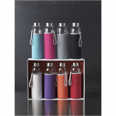 Logo trade firmakingi pilt: Bodhi 500 ml klaasist veepudel