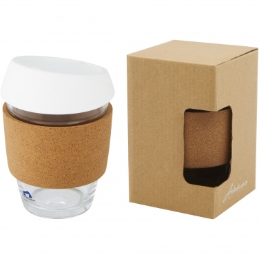 Logotrade reklaamkingituse foto: Lidan 360 ml borosilikaatklaasist termotops silikoonkaanega