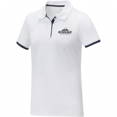 Logotrade reklaamkingituse foto: Morgani lühikeste varrukatega naiste kahetooniline polo