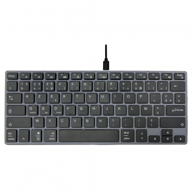 Logotrade reklaamtoote foto: Hübriidjõudlusega Bluetooth-klaviatuur – AZERTY