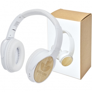Logotrade firmakingitused pilt: Athose bambusest Bluetooth® kõrvaklapid mikrofoniga